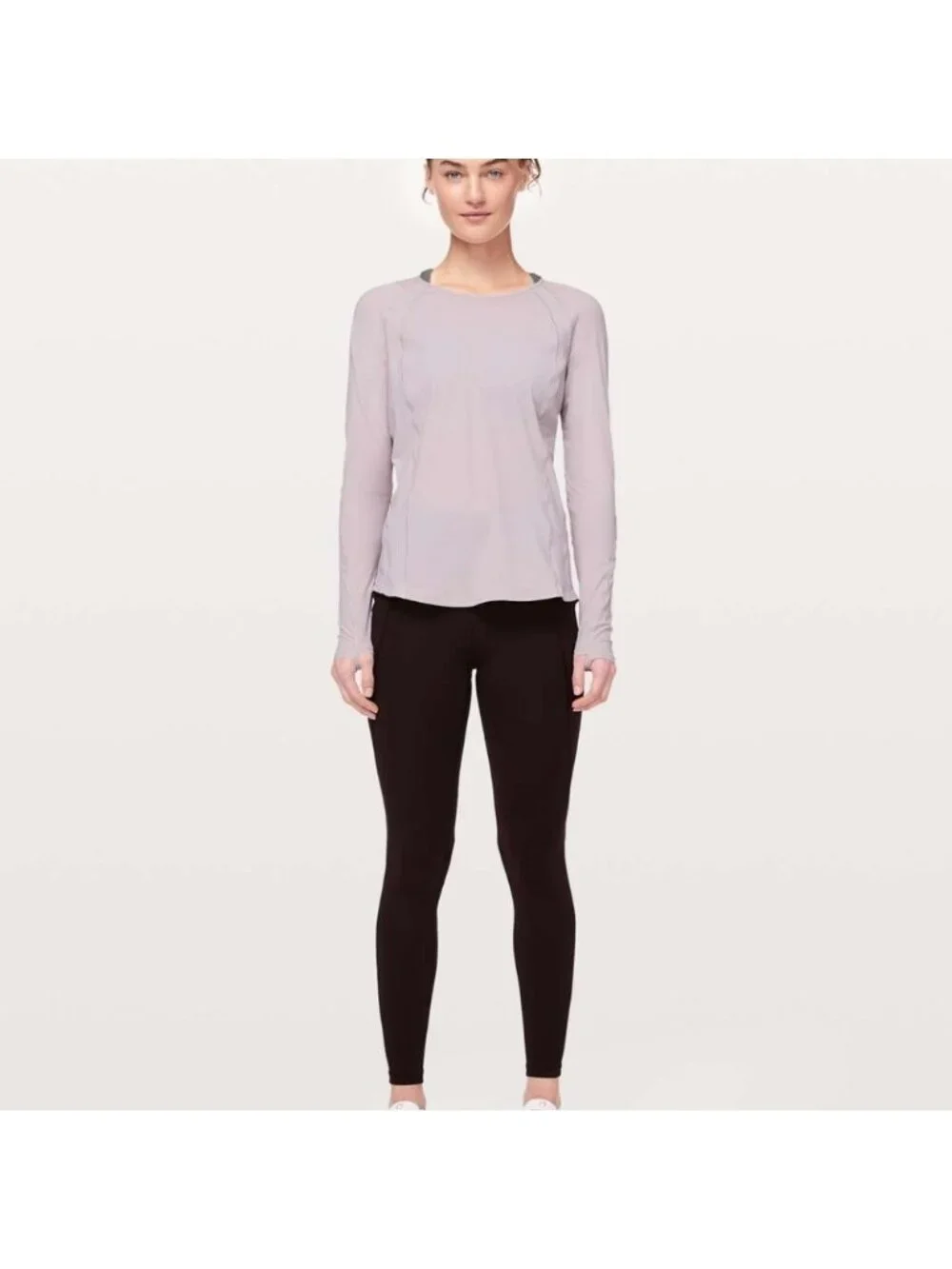 Lululemon Sculpt Long Sleeve Powdered Mauve